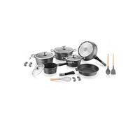 Batterie de cuisine 17 pièces Argenté Royalty Line RLES1014M-SIL