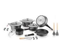 Batterie de cuisine 17 pièces Argenté Royalty Line RLES1014M-SIL