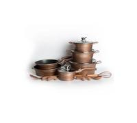 Batterie De Cuisine 17 Pièces Cuivre Royalty Line Rles2014m-Cop