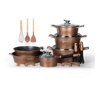 Batterie De Cuisine 17 Pièces Cuivre Royalty Line Rles1014m-Cop