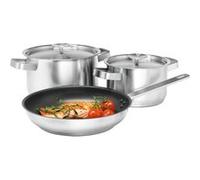 batterie de cuisine 3 pièces inox - e3ss G