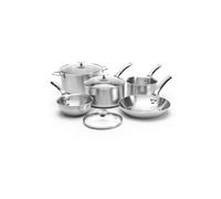 De Buyer Set de casseroles Alchimy de Buyer avec couvercle en verre 8 pièces