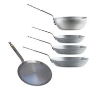 Batterie de cuisine 5 pièces acier Minéral B De Buyer