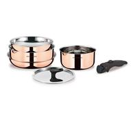 Batterie De Cuisine 6 Pieces - - Am516Gt - 3 Couches Triple Action - Tous Feux Dont Induction