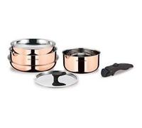 Arthur Martin Batterie de cuisine 6 pièces couvercle inox