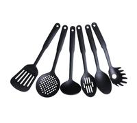 Batterie De Cuisine 6 Pièces, Gadgets Ménagers, Cuillère À Mélanger En Nylon Antiadhésif, Spatule De Cuisson, Passoire À Long Manche, Ensemble D'Ustensiles De Cuisine