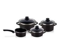 MAGEFESA Kenia - Batterie de cuisine 7 pièces Noir 41 x 27 x 19 cm