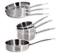 Batterie de cuisine 7 pièces tout inox Prim'Appety De Buyer