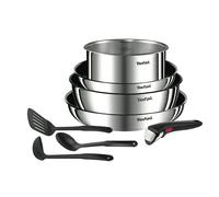Batterie De Cuisine Ingenio Emotion Lot 8 Pièces Induction Empilable Revêtement Antiadhésif L8978s04 Tefal - Le Set De 8 Pièces