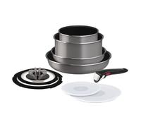 Batterie de cuisine 9 pièces Ingenio Cassis Grey Tefal - Tous feux sauf induction - L1619192