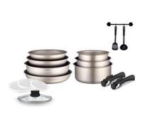 Batterie de cuisine Arthur Martin AM133CH 15 pieces Aluminium Poignée amovible Tous feu G
