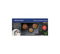 Batterie de cuisine ARTHUR MARTIN Batterie 10pcs en alu AM1032