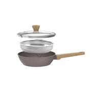 Arthur Martin Sauteuse AM9910 - Tous feux (induction) - Céramique Ø24cm - Couvercle inox - Taupe