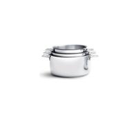 Batterie De Cuisine De Buyer Série De 3 Casseroles Inox 16/18/20cm
