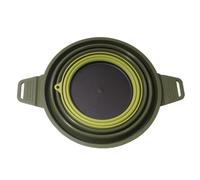 Batterie de cuisine de camping - Ensemble de casseroles et poêles de camping pliables en silicone résistant à la chaleur Ustensiles de cuisine plats avec design emboîtable compact, système de cuisson