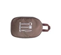 Batterie de cuisine de camping robuste avec plusieurs poches pour la cuisine en plein air et les accessoires de voyage Sac de rangement