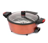 Batterie De Cuisine Électrique Multifonction 8 L - Friture, Marmite, Cuisson Vapeur, Ébullition - Marmite Électrique Domestique For Repas, Nouilles, Cuisson Facile