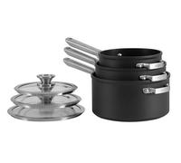 Batterie de cuisine empilable Shark Ninja Foodi ZEROSTICK 3 pièces Noir