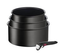Batterie de cuisine en inox revêtement anti adhésif Ingenio Eco Resist TEFAL