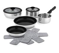 Batterie de cuisine ESSENTIELB 10 pcs revetement sain - Sans PFAS