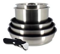 Batterie de cuisine Induction MENASTYL 7930018 6 pieces Poignée amovible G