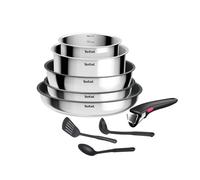 Batterie De Cuisine Ingenio Cook Eat Inox Induction - Le Set De 9 Tefal