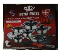 Batterie De Cuisine Inox 16 Pcs Royal Swiss