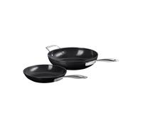 Batterie de Cuisine Le Creuset Aluminium avec revêtement céramique anti-adhérent 51824000010098 Noir