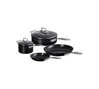 Batterie de Cuisine Le Creuset Aluminium avec revêtement céramique anti-adhérent 51825000010098 Noir