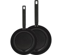 Batterie De Cuisine Menastyl 2 Poeles 24/28cm Noir