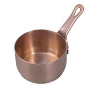 Batterie de cuisine miniature robuste pratique en acier inoxydable pour faire fondre le chocolat et chauffer la casserole à lait