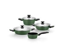Batterie De Cuisine - Monix - M509900 - Aluminium Forgé - 4 Pièces - Anti-Adhésif Xylantm