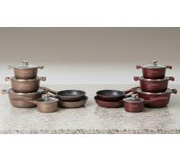 Batterie de cuisine Royalty Line de 13 pièces : Cuivre