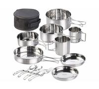 Semptec Batterie de cuisine pour camping 12 ustensiles