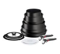 Batterie de cuisine - TEFAL - Ingenio - 13 pièces - Poignées amovibles - Induction - Antiadhésif