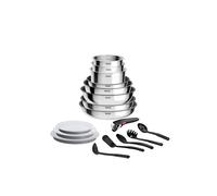 Batterie de cuisine Tefal Ingenio Cook Eat L881SR04 17 pièces Inox