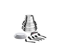 Batterie De Cuisine Tefal Ingenio Cook Eat L881sr04 17 Pièces Inox Tefal