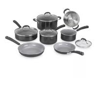 Batterie de cuisine - Tous feux dont induction - CUISINART - 54C11BKEU - Céramique - Antiadhésif - 11 pièces