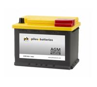 Batterie de démarrage AGM 12V 60Ah / 680A compatible Start and Stop