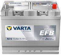 Varta Batterie de démarrage Start-Stop Blue Dynamic EFB N72 12V 72Ah 760A (+ droite)