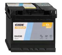 Batterie de démarrage Exide 079TE Premium Carbon Boost EA530 53Ah 540A
