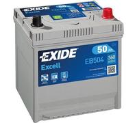 Batterie de démarrage EXIDE "Excell" CA-CA, Ma "EB504"