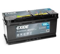Exide Batterie de voiture Premium EA1000 100 Ah 900 A