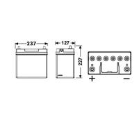 Batterie de démarrage FULMEN FB457