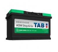 TAB AG80 Batterie Voitures START STOP