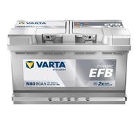 Batterie de démarrage Varta Blue Dynamic L4 EFB N80 12V 80Ah / 800A 580500073