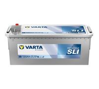 Varta Promotive Black I8 Batterie Poids Lourds, Travaux Publics, Agricoles, 12 V 120Ah 680 Amps (En)