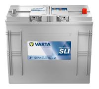 Varta Promotive Black J1 Batterie Poids Lourds, Travaux Publics, Agricoles, 12 V 125Ah 720 Amps (En)