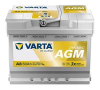 Batterie de démarrage Varta Silver Dynamic L2 A8 12V 60Ah / 680A 560901068