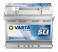 Batterie de démarrage Varta Silver Dynamic L2 D15 12V 63Ah / 610A 563400061